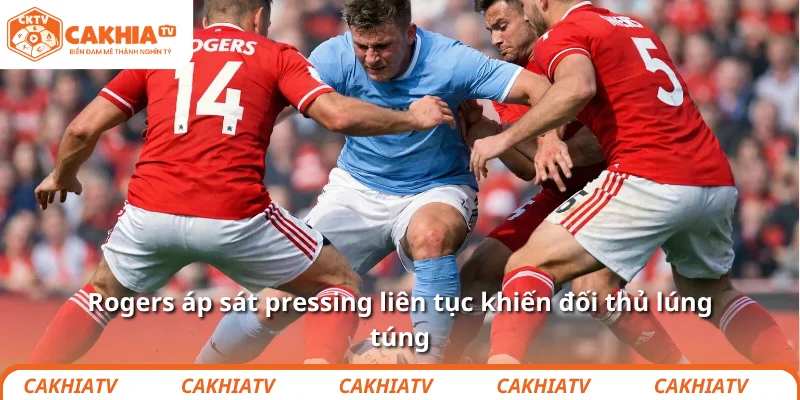 Vì sao Morgan Rogers bỗng thành “chân ái” Arsenal? 3 Rogers áp sát pressing liên tục khiến đối thủ lúng túng